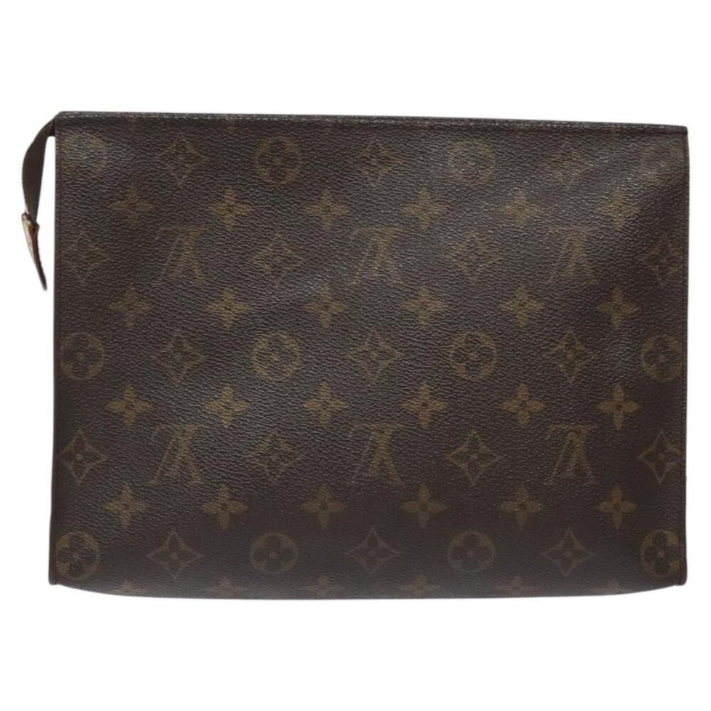 LOUIS VUITTON Monogram Poche Toilette 26 Pouch M47542 LV Auth 116600 - Picture 3 of 16